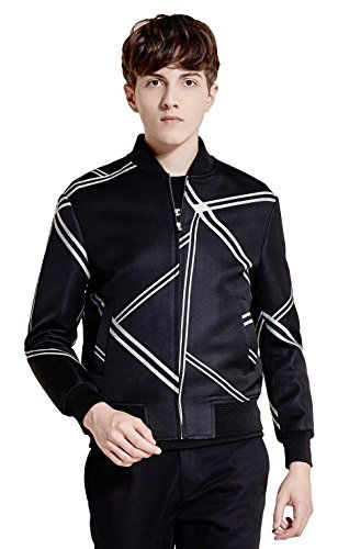 马克华菲男式化纤茄克716312027008 时尚与实用的完美结合